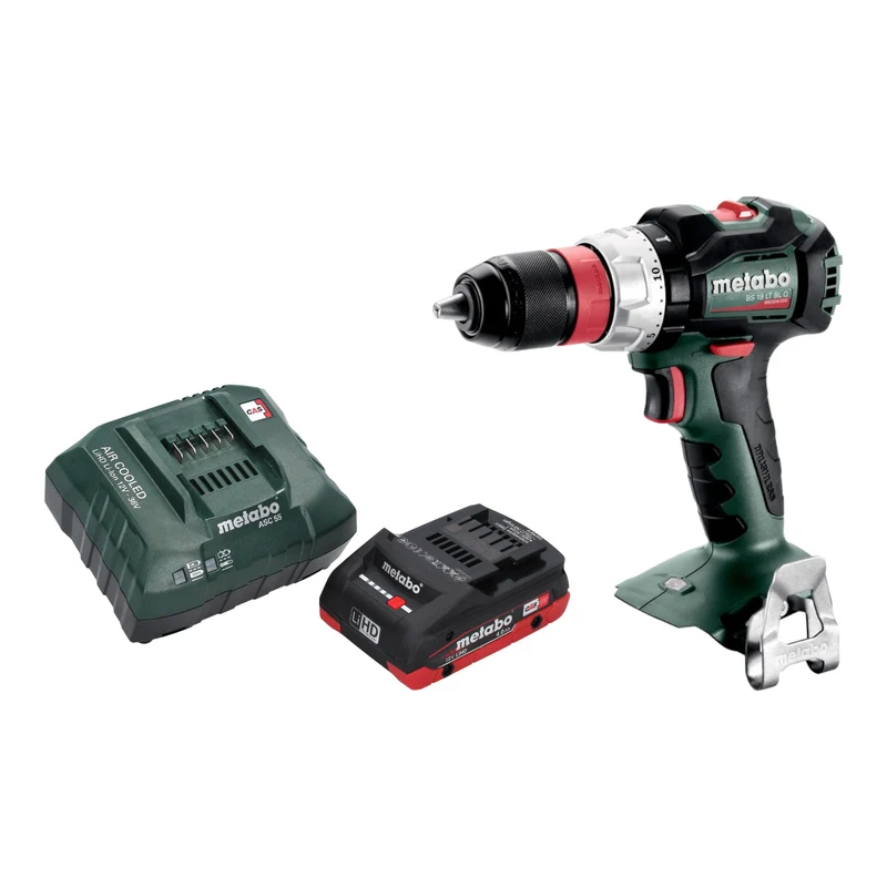 Metabo BS 18 LT BL Q Akku Bohrschrauber 18 V 75 Nm Brushless + 1x LiHD Akku 4,0 Ah + Ladegerät