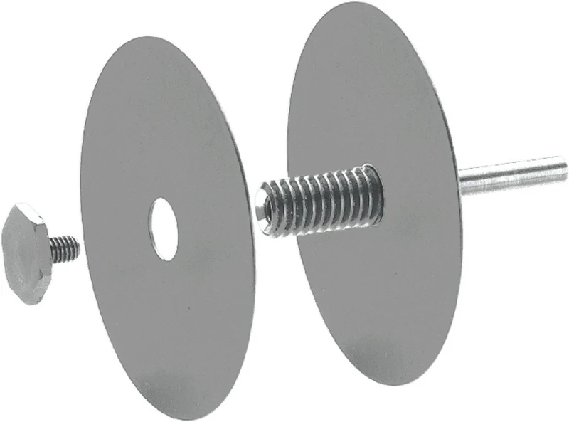 PFERD TOOLS Werkzeughalter PVR 6/13 1-25 für POLINOX Schleifvliesscheiben, Schaft-Ø 6 mm