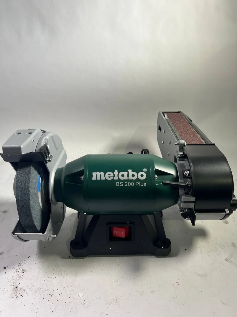 Metabo BS 200 Plus 600W Kombi Bandschleifmaschine (604220000) - „Herstellergeprüft & überholt“