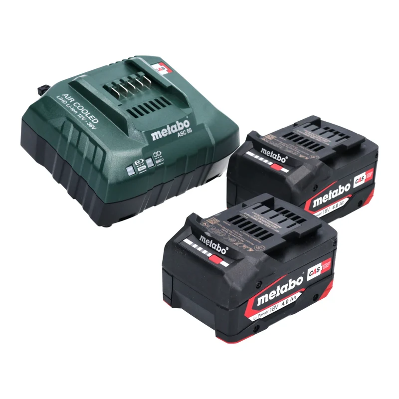 Metabo BS 18 LT BL Q Akku Bohrschrauber 18 V 75 Nm Brushless + 2x Akku 4,0 Ah + Ladegerät