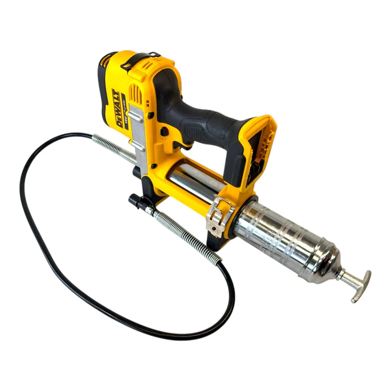 DeWalt DCGG 571 H2K Akku Fettpresse 18 V + 2x Powerstack Akku 5,0 Ah + Ladegerät