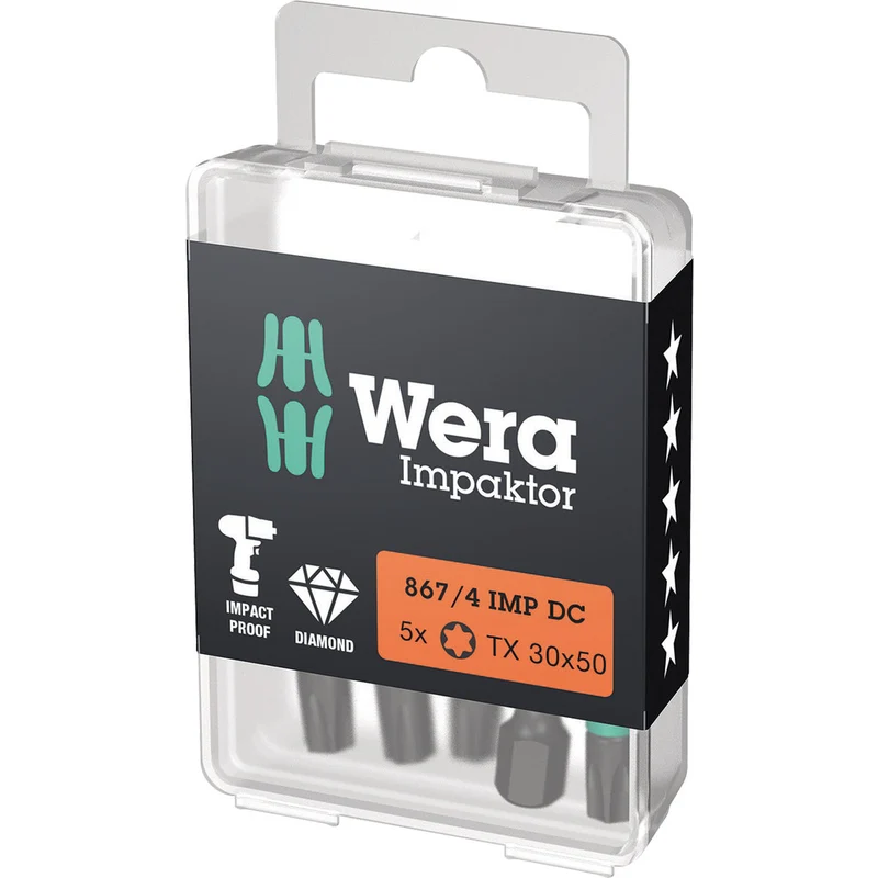 DIY Impaktor Bits 867/4 IMP DC TORX®