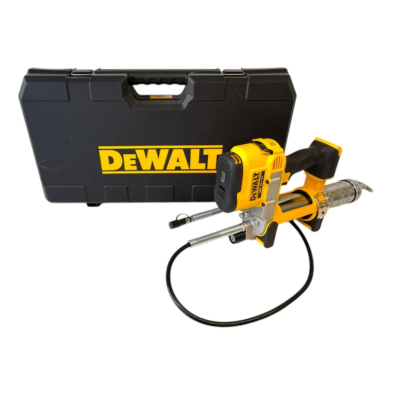 DeWalt DCGG 571 P1K Akku Fettpresse 18 V + 1x Akku 5,0 Ah + Ladegerät
