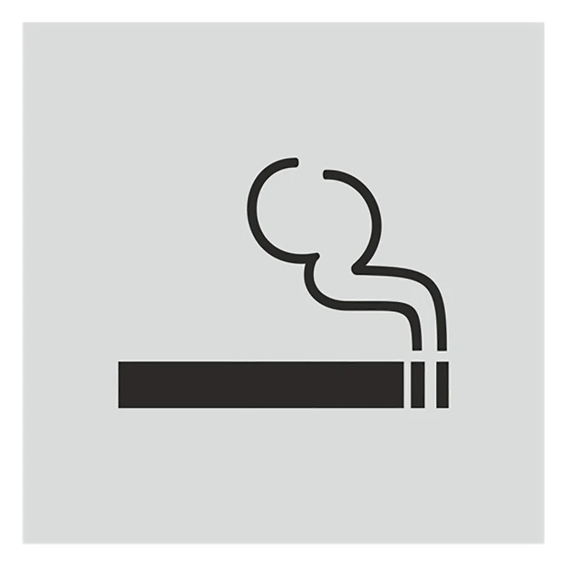 Türschild - Rauchen gestattet