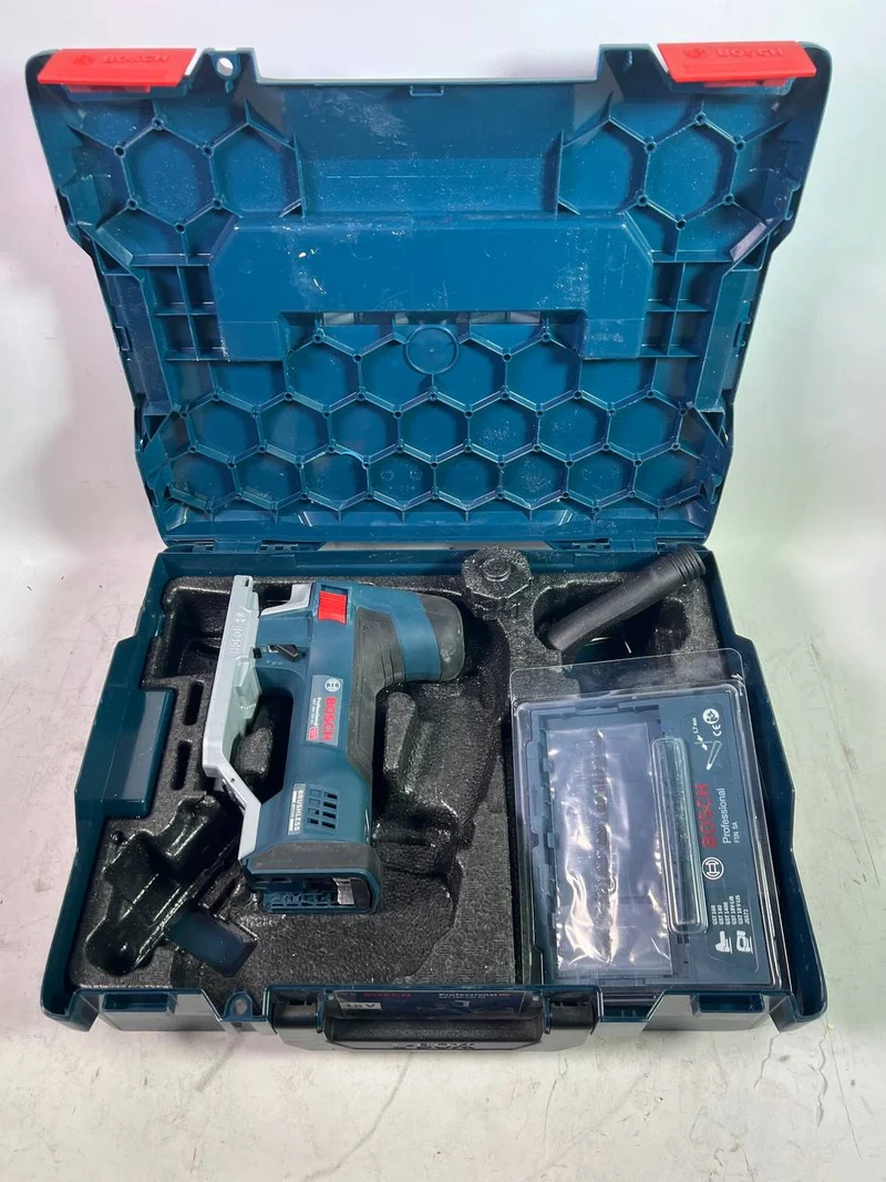 GST 18V-155 SC Professional Akku Stichsäge 18 V ( 06015B0000 ) + L-Boxx - Gebraucht