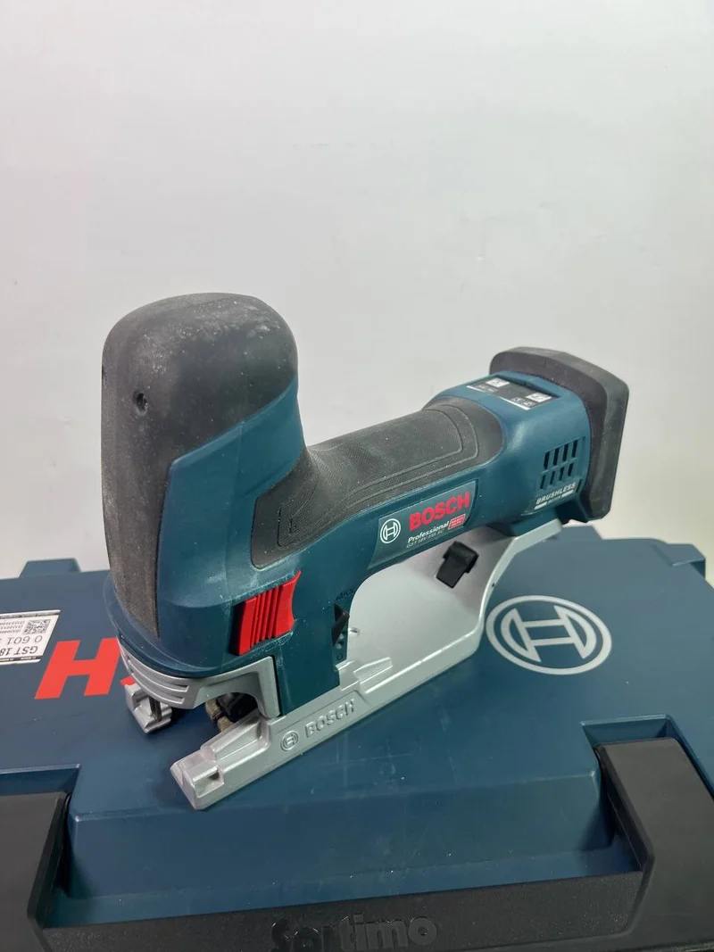 GST 18V-155 SC Professional Akku Stichsäge 18 V ( 06015B0000 ) + L-Boxx - Gebraucht