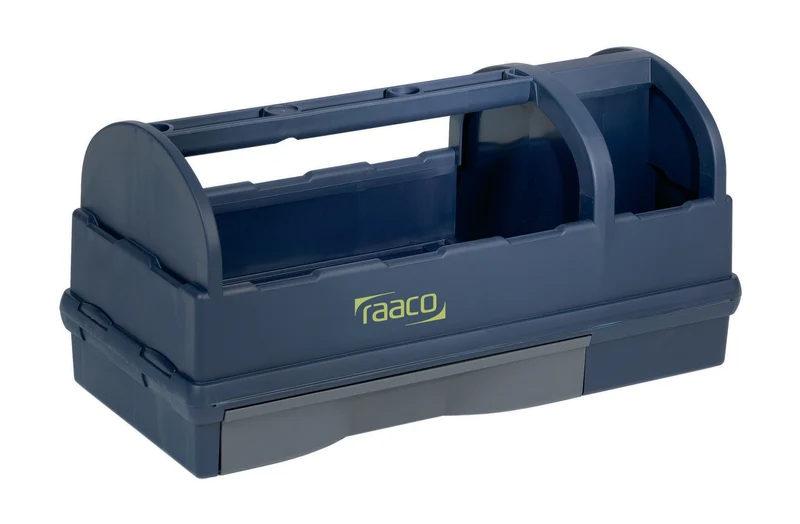 raaco Werkzeugträger Open Toolbox B.476xT.228xH.230mm dkl.-blau, a.PP – 4 Stk.