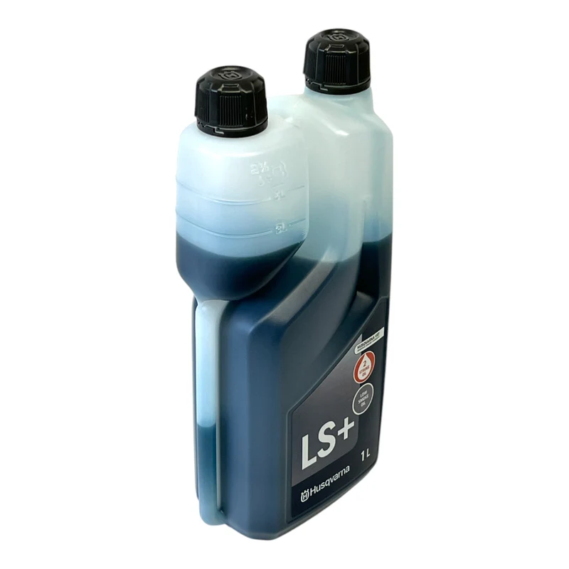 Husqvarna 5x LS+ Zweitakt Öl 1 Liter ( 5x 578037002 ) - 2 Stroke Oil - Low Smoke Oil