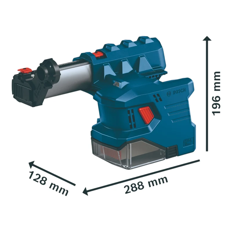 Bosch GDE 18V-12 Professional Integrierte Absaugung ( 1600A028H6 ) für GBH 18V-22