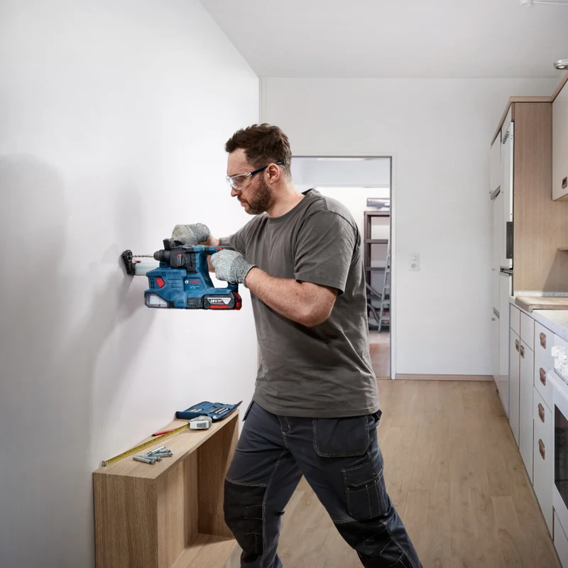 Bosch GDE 18V-12 Professional Integrierte Absaugung ( 1600A028H6 ) für GBH 18V-22
