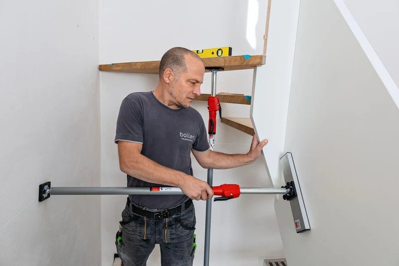 BESSEY Abstützplatte für ST/STE Montagestützen – Aluminium mit Zellkautschuk