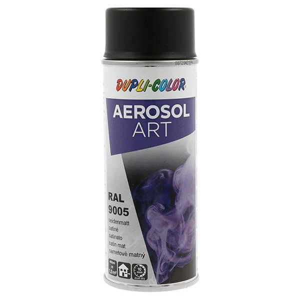 DUPLI-COLOR Buntlackspray AEROSOL Art tiefschwarz seidenmatt 6 Stück ( 4000363057 )