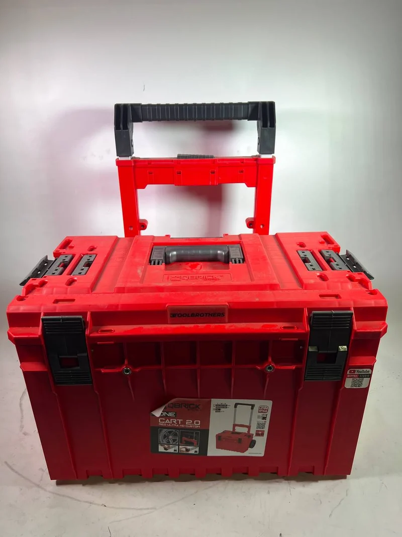 Qbrick System ONE Cart 2.0 RED ULTRA HD Custom stapelbar - Beschädigt