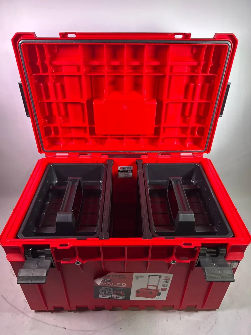 Qbrick System ONE Cart 2.0 RED ULTRA HD Custom stapelbar - Beschädigt