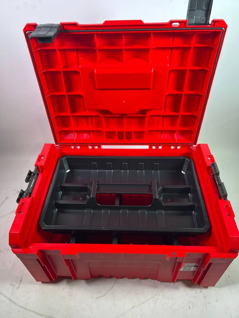 Qbrick System PRO Toolbox 2.0 RED ULTRA HD Custom Werkzeugkoffer - Beschädigt