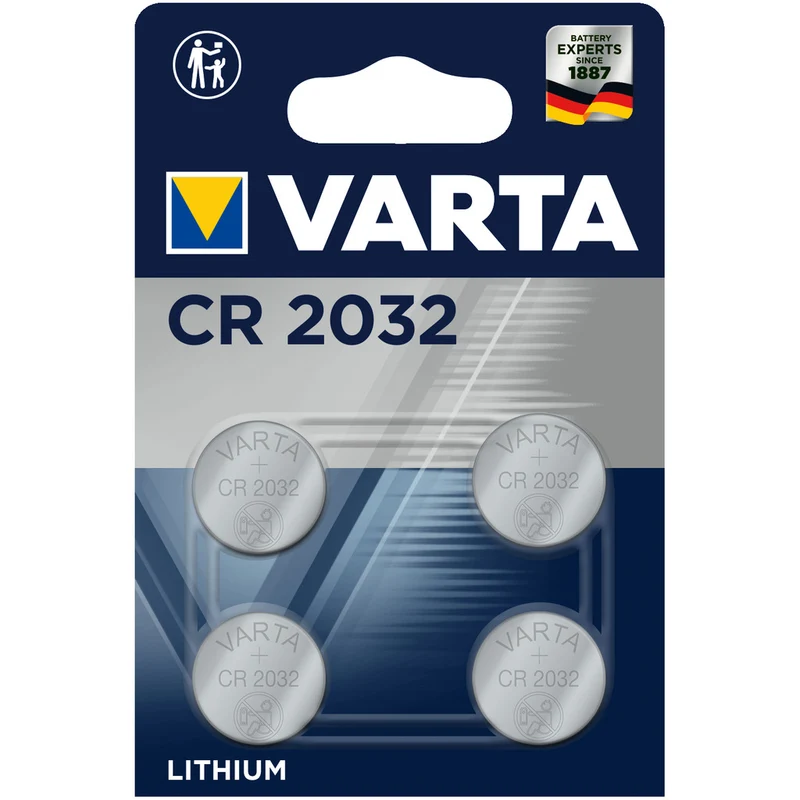 LITHIUM Coin CR2032 3V Blister-4