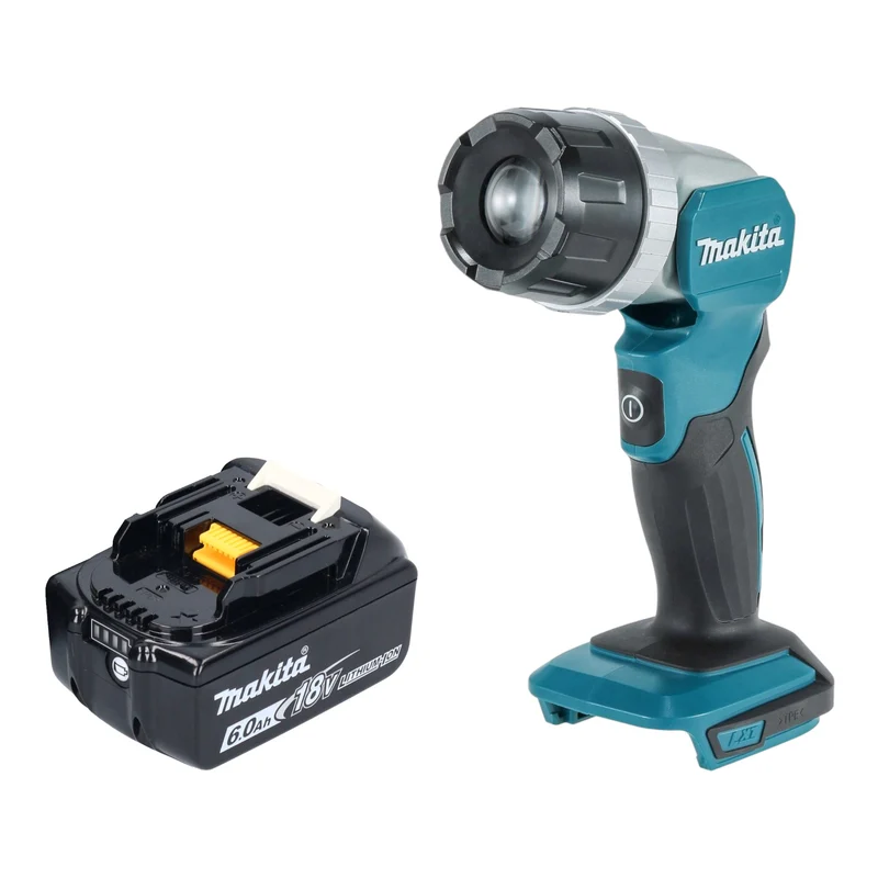 Makita DML 808 G1 Akku Handstrahler 14,4 / 18 V 190 lm LED + 1x Akku 6,0 Ah - ohne Ladegerät