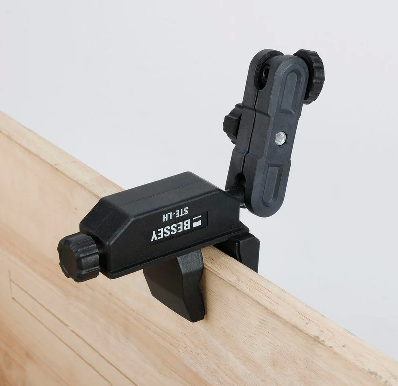 BESSEY Halterung Gewinde 1/4 Zoll – Flexible Montagestützen-Halterung für Laser, Kamera & Bauleuchte