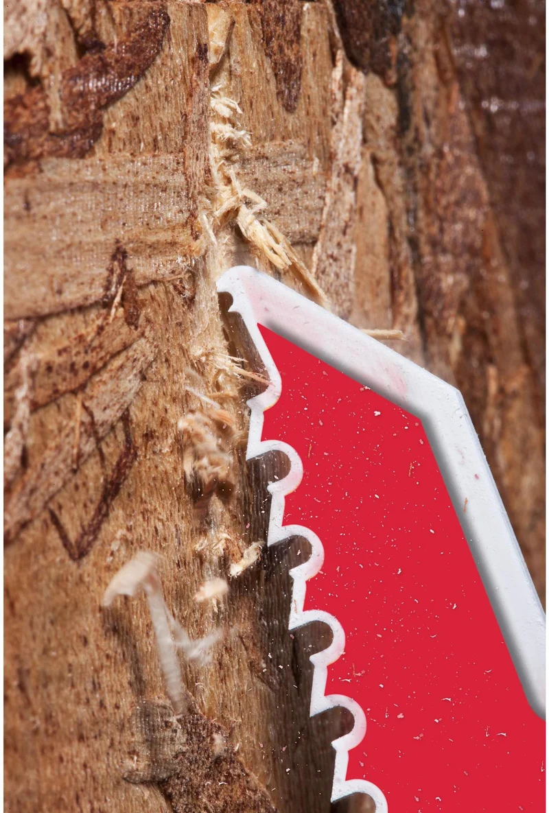MILWAUKEE Säbelsägeblatt 150 mm, 5 mm Zahnteilung, 25 Stück – Bi-Metall für Holz mit Nägeln