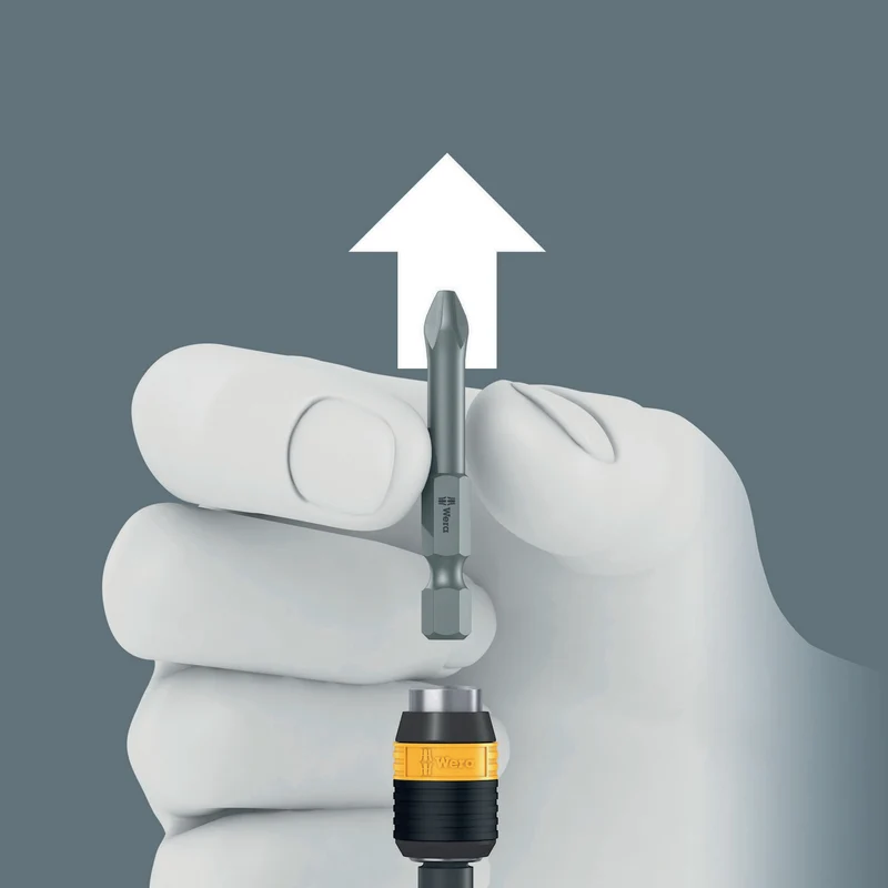 WERA Schraubendrehersatz KK 60 ESD mit 16 Bits und Falttasche – 17-teilig