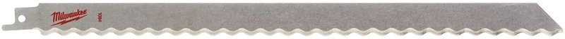 MILWAUKEE Säbelsägeblatt 300 mm Wellenschnitt für Isolationsmaterial, Karton und Schaumstoff