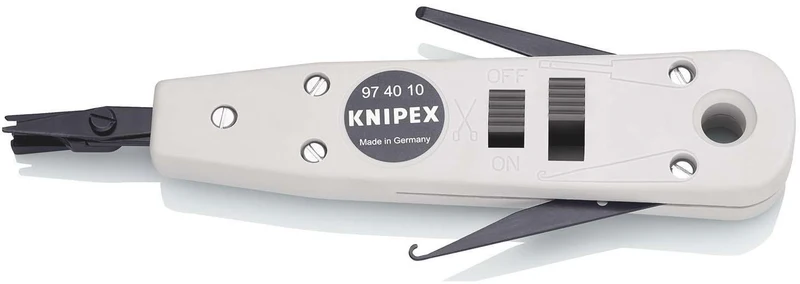 KNIPEX Anlegewerkzeug 175 mm für LSA Plus und baugleich Ø 0,4 - 0,8 mm