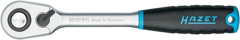 HAZET Hebelumschaltknarre 8816HPS 3/8 Zoll mit 90 Zähnen und 4° Rückschwenkwinkel