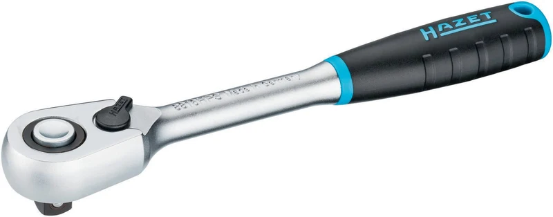 HAZET Hebelumschaltknarre 8816HPS 3/8 Zoll mit 90 Zähnen und 4° Rückschwenkwinkel