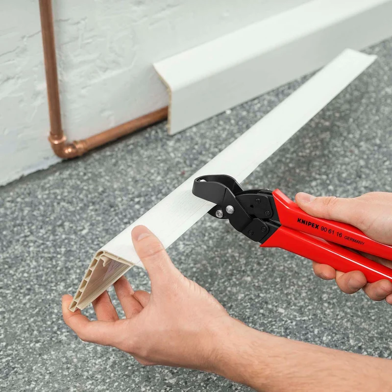 KNIPEX Ausklinkzange 250 mm – Schnittbreite 16 mm, Schnitttiefe 32 mm, mit Kunststoffhüllen