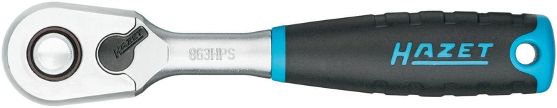 HAZET Hebelumschaltknarre 863HPS 1/4 Zoll 90 Zähne 2K-Griff