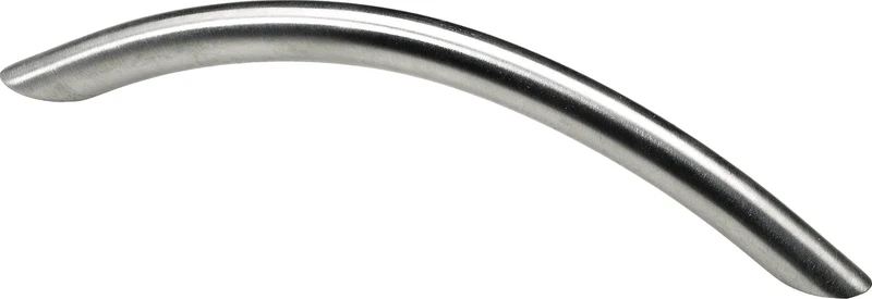 HETTICH Möbelgriff Stahl Edelstahl Optik 128 mm – Ø 10 mm, 149 mm Gesamtlänge
