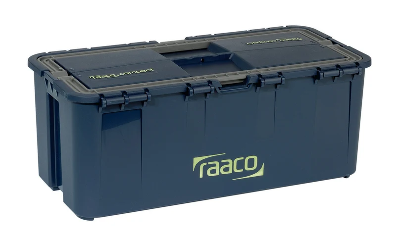 RAACO Werkzeugkoffer Compact 15, 426x215x170 mm, 20 kg Tragkraft, 4er-Pack