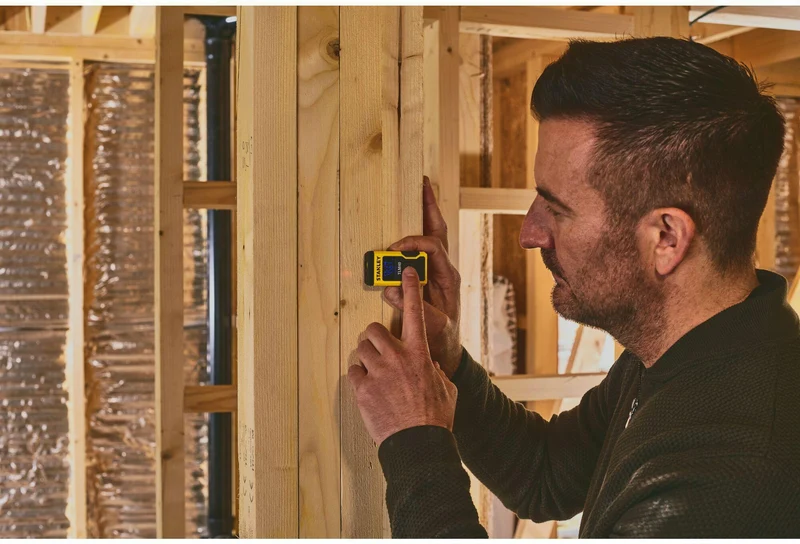 STANLEY Laserentfernungsmesser TLM 40 12 m ± 6 mm IP54 – Präzise Messung mit Ein-Knopf-Bedienung