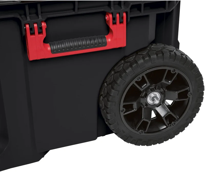 MILWAUKEE PACKOUT™ Trolleykoffer – 113 kg Nutzlast, IP65, 650 x 561 x 472 mm