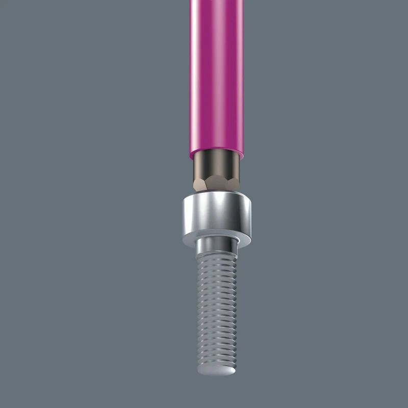 Wera Winkelschlüssel 950 SPKL HF Innen-6-kant SW 5 mm mit Kugelkopf und Haltefunktion, schlauchummantelt