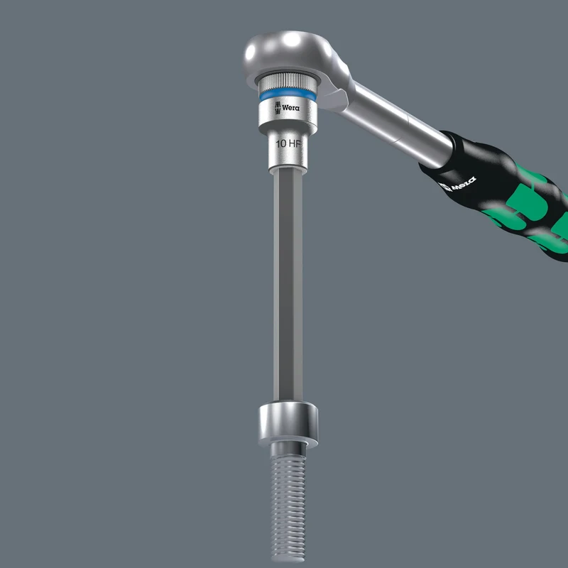 WERA Steckschlüsselsatz 8740 C HF 6-teilig 1/2 Zoll für Innen-6-kant mit Haltefunktion