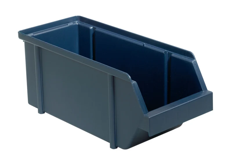 RAACO Sichtbox 4-280 B.125xT.300xH.126mm dunkelblau aus PP