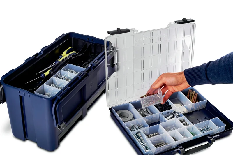 RAACO Einsatz 55 A9-4, 39x218x47 mm, transparent, aus PP
