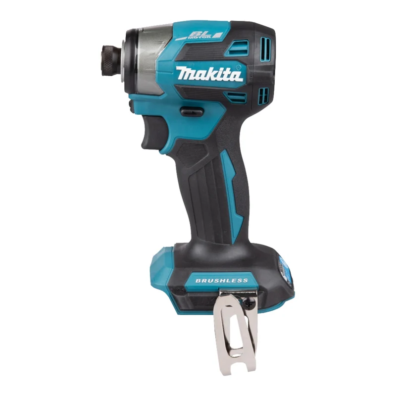 Makita DTD 173 SA Akku Schlagschrauber 18 V 180 Nm 1/4“ Brushless + 2x Akku 2,0 Ah + Ladegerät