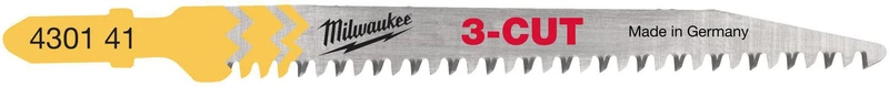MILWAUKEE Stichsägeblatt T 234 X, 91 mm, Zahnteilung 2,5 mm, Metall, 5 Stück/Karte