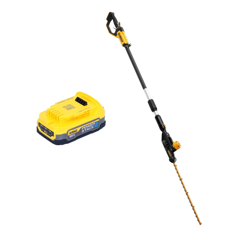 DeWalt DCMPH 566 N Akku Stabheckenschere 18 V 55 cm + 1x Powerstack Akku 1,7 Ah - ohne Ladegerät