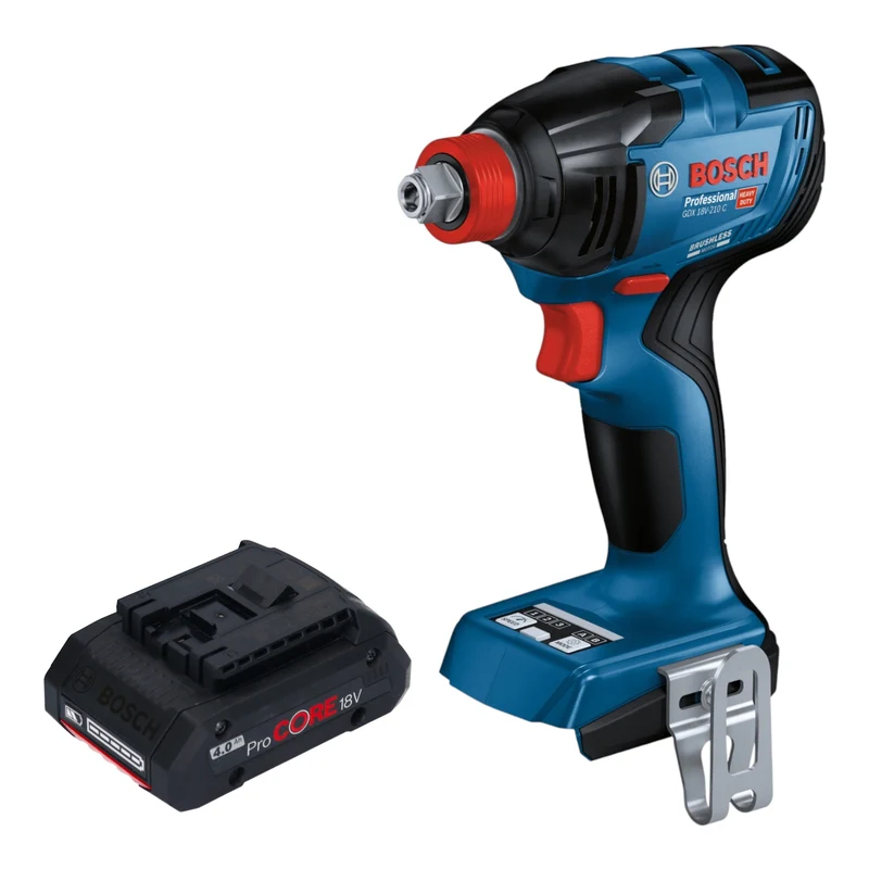 Bosch GDX 18V-210 C Professional Akku Drehschlagschrauber 18 V 210 Nm Brushless + 1x ProCORE Akku 4,0 Ah - ohne Ladegerät
