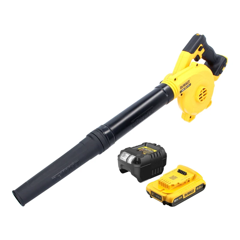 DeWalt DCV 100 D1 Akku Gebläse / Laubbläser 18 V + 1x Akku 2,0 Ah + Ladegerät
