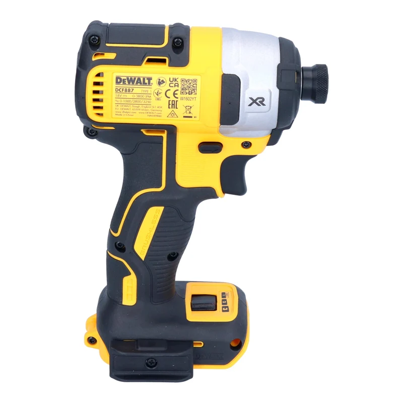 DeWalt DCF 887 D2 Akku Schlagschrauber 18 V 205 Nm 1/4" Brushless + 2x Akku 2,0 Ah + Ladegerät
