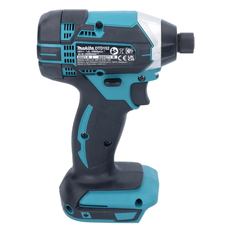 Makita DTD 152 Z Akku Schlagschrauber ( 18 V 165 Nm 1/4" ) inkl. Koffer + WellCut 101 tlg. Bit- und Bohrer Set