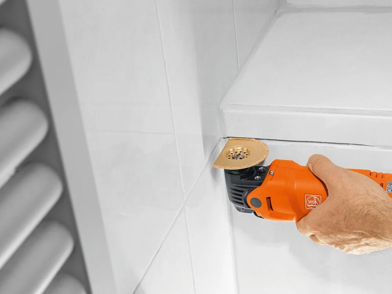 FEIN Segmentsägeblatt HM Ø 75 mm, Schnittbreite 2,2 mm, Starlock – für Fliesenfugen & Schlitze