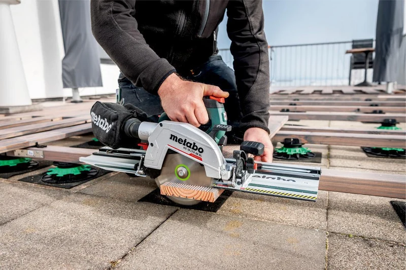 Metabo Kappschiene KFS 834 mm – mobile Lösung für winkelgenaue Kappschnitte