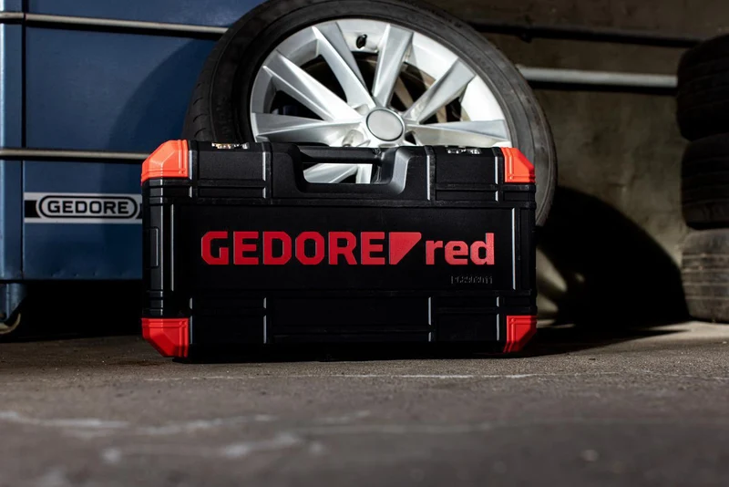 GEDORE RED Radmontageset R68903011 11-teilig mit Drehmomentschlüssel & Teleskopknarre