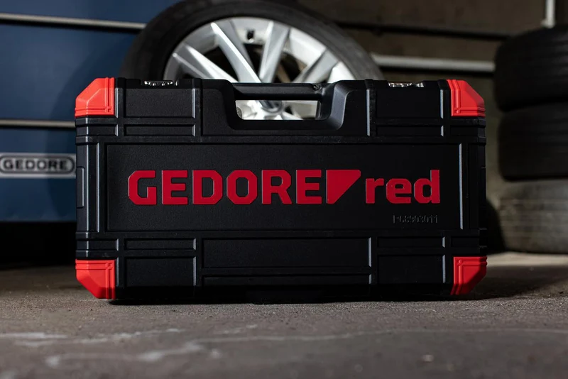 GEDORE RED Radmontageset R68903011 11-teilig mit Drehmomentschlüssel & Teleskopknarre