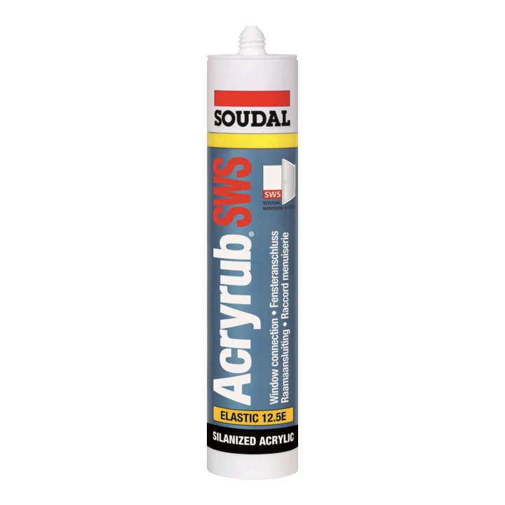 12x SOUDAL Acryl Acryrub SWS 310 ml 15 Stück ( 4000353859 )